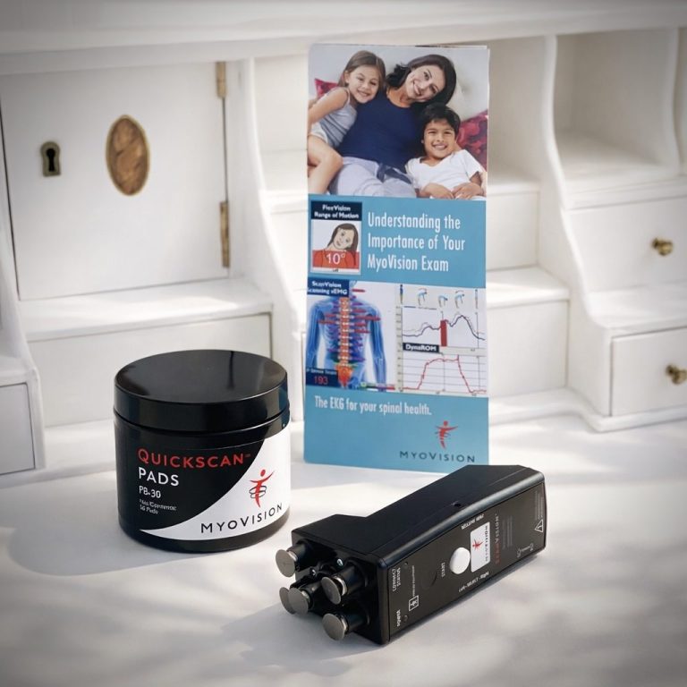 sEMG Scan beim Ersttermin MyoVision