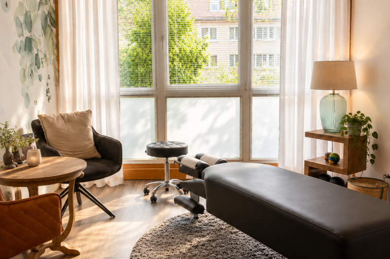 Behandlungsraum bei Valentina Lorenz in Hamburg Volksdorf